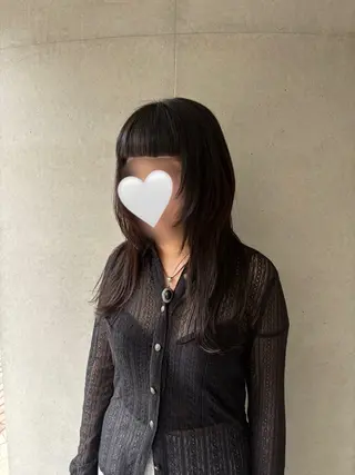 ロング レナ🧸🤎 アメリシュシュのヘアスタイル