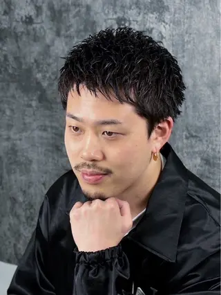 ショート メンズカット　佐々木 開のヘアスタイル