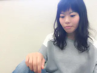 ミディアム セミロング パーマ 【滝川市 美容師】 髙橋昌也のヘアスタイル