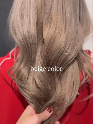 カラー ブリーチ･透明感 カラー/江原のヘアスタイル