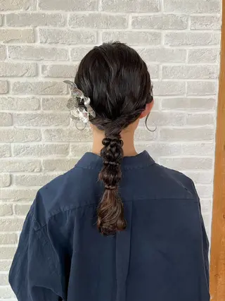 ロング ヘアアレンジ Topstylist YUKIのヘアスタイル