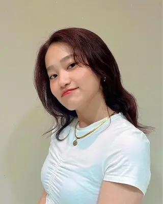 ミディアム カラー 推し活/パーティヘア ⭐️今田 水風🐰のヘアスタイル