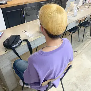 カラー ヘアアレンジ メンズ 🎀暖色カラー🎀 ♡yurika♡のヘアスタイル