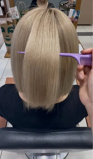 ショート インナーカラー/ ブリーチ/ことねのヘアスタイル