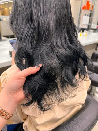 セミロング 💖札幌カラー 指名No.1💖玲奈のヘアスタイル