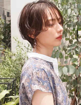 ショート カラー 髪質改善 / NANAのヘアスタイル