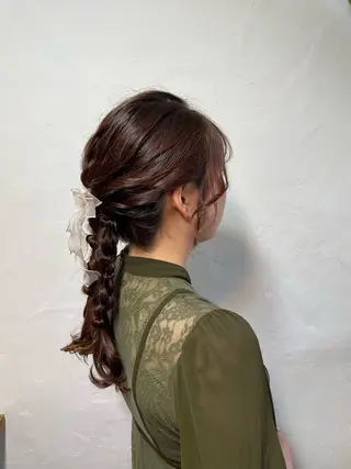 ロング ヘアアレンジ 🫧 MAKI🫧のヘアスタイル
