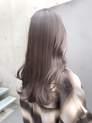 ロング ✨透明感ケアカラー✨ 長野ゆきなのヘアスタイル