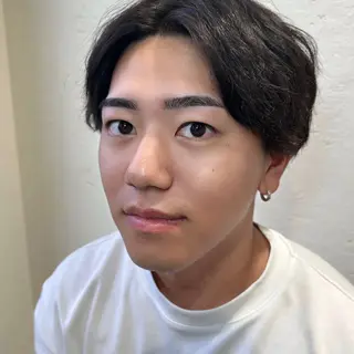 メンズ アイブロウ まつパ／眉毛／梅田／ 金子乃愛のマツエク・マツパデザイン