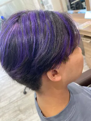 カラー メンズ 赤澤 海斗のヘアスタイル