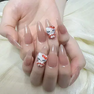 ネイル 🍄Rina🍄 韓国風ネイルのネイルデザイン
