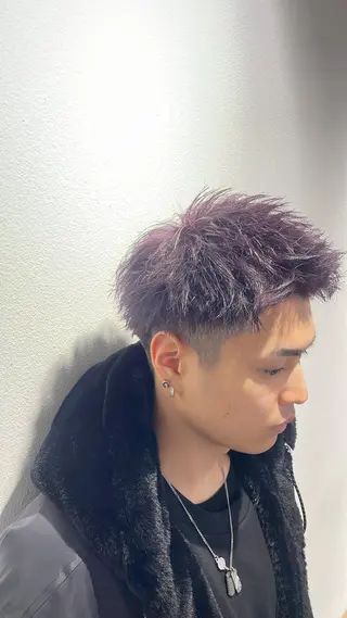 カラー 丸みショート/ ショート特化/健太郎のヘアスタイル