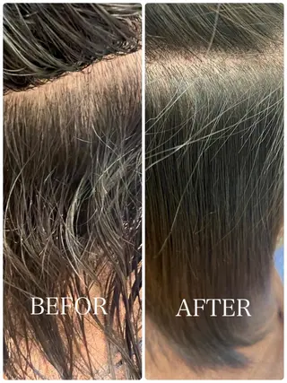 ミディアム 村中 逸紀のヘアスタイル