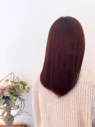 セミロング カラー Ofhair 柴田咲喜のエステ・リラクイメージ