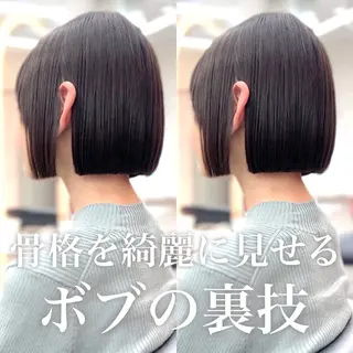 ショート 莉乃/縮毛矯正/髪質 改善/艶カラーのヘアスタイル