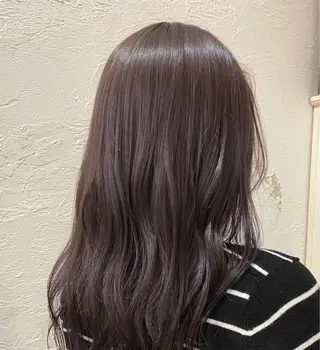ロング カラー 🍑もも 🍑のヘアスタイル