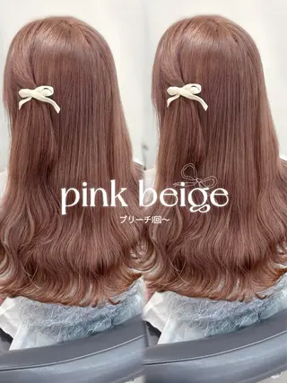 ロング カラー 透明感カラー 💞みどりのヘアスタイル