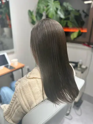 セミロング 艶髪🌈美髪🌈 森田勇地のヘアスタイル