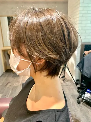 ショート カラー エクステ KAZUMAのヘアスタイル