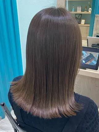 セミロング 仙台/艶髪/暗髪/ MIZUHOのヘアスタイル