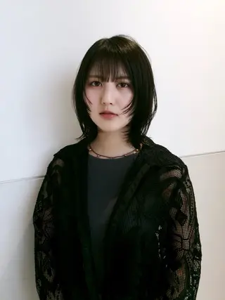 ミディアム ✂︎ウルフカット /レイヤーカット✂︎のヘアスタイル