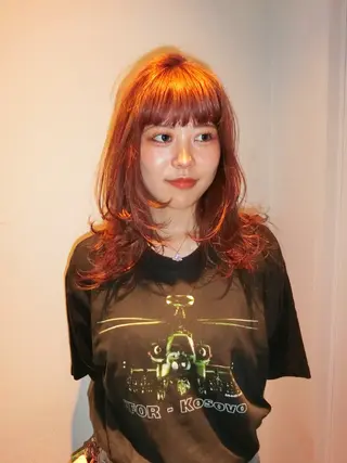 セミロング luxe所属・Luxe表参道 Aoiのヘアスタイル