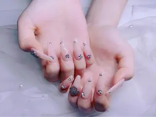 ネイル 長さだし専門店 M2　rikaのネイルデザイン