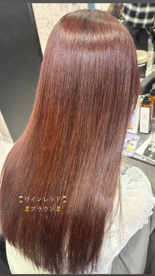 ミディアム カラー 🥣ケアブリーチカ ラーTakato🥛のヘアスタイル