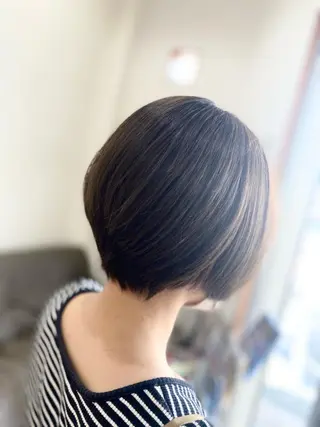 ショート カラー 堀 大輔のヘアスタイル