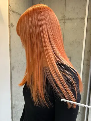 ロング カラー ベージュカラー🐑 レイヤー🤎塚原優芽のヘアスタイル