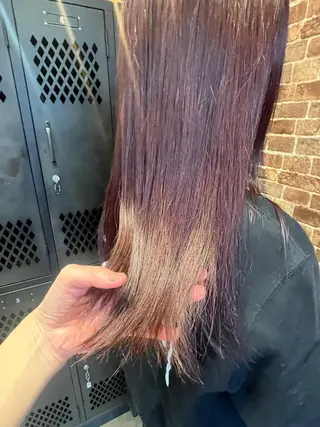 セミロング カラー パーマ ヘアアレンジ メンズ キッズ ネイル マツエク・マツパ 久木原 ゆりのヘアスタイル