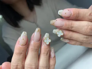 ネイル 神田 ココナッツのネイルデザイン