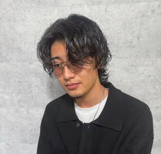 パーマ メンズ men's Rico ‪✂︎‬TAICHIのヘアスタイル