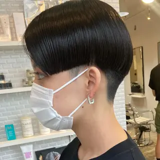 ショート 🌈圧倒的デザイン力 内井省吾のヘアスタイル