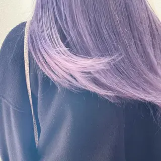 ミディアム カラー パーマ ヘアアレンジ メンズ キッズ ネイル マツエク・マツパ 切りっぱなしヘアボブ ミディアムヘアRYOのヘアスタイル