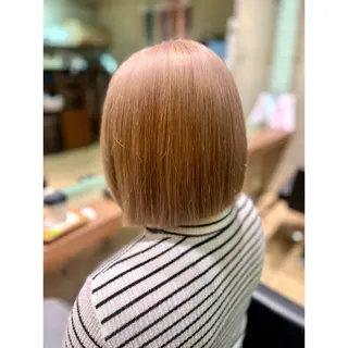 ショート 人気1位🎀有名人も 通う🫅韓国髪専門○のヘアスタイル