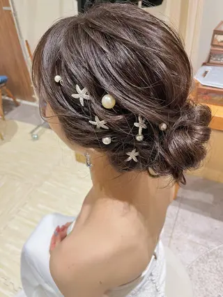 セミロング ヘアアレンジ あんざき みわのその他イメージ