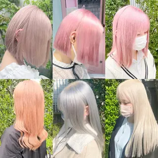 ミディアム カラー 柔らかカラー/ レイヤーYUTO🧋のヘアスタイル