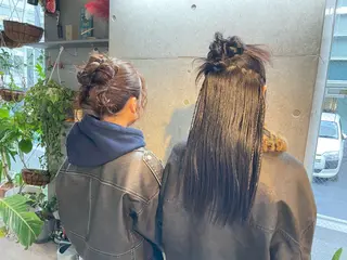 ヘアアレンジ 速水 ゆきののヘアスタイル