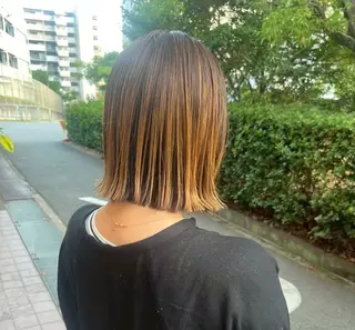 ショート HINA /パーマ/ YOKE/桃山台のヘアスタイル