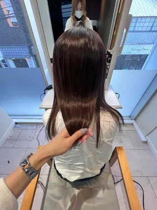 セミロング soi 💜AYAKOのヘアスタイル