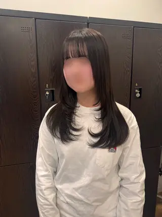 ロング kyoka 髪質改善/縮毛矯正のヘアスタイル