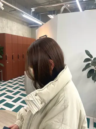 カラー RIN🎀レイヤー/ ボブ/オリーブカラーのヘアスタイル