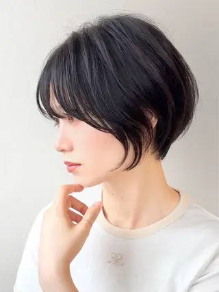 ショート カラー Lond Bloom 天神ショート/ボブのヘアスタイル