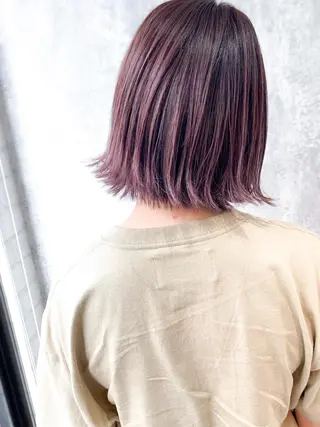 ショート カラー ヘアアレンジ Zina福岡天神🪞 髪質改善🪞レイヤーのヘアスタイル