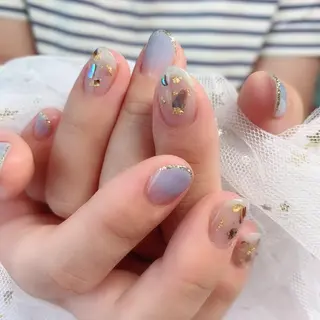 カラー ネイル Moonstone Salonのネイルデザイン