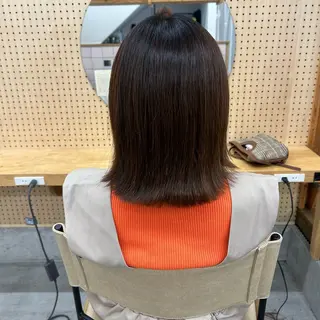 ミディアム 藤田 果穂のヘアスタイル