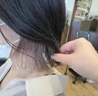 ミディアム カラー 関口 友菜のヘアスタイル