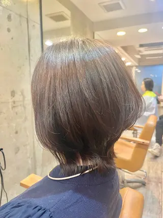 ミディアム 加藤 涼来のヘアスタイル