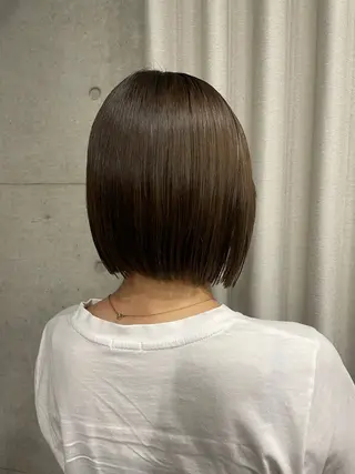 ミディアム カラー 表参道🌿赤み消し カラー/チナツのヘアスタイル